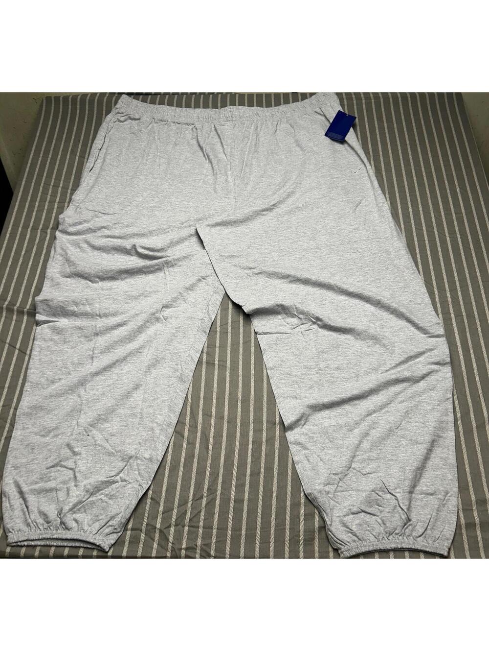 Reebok grey heather fleece sweatpants Men's 4XLT